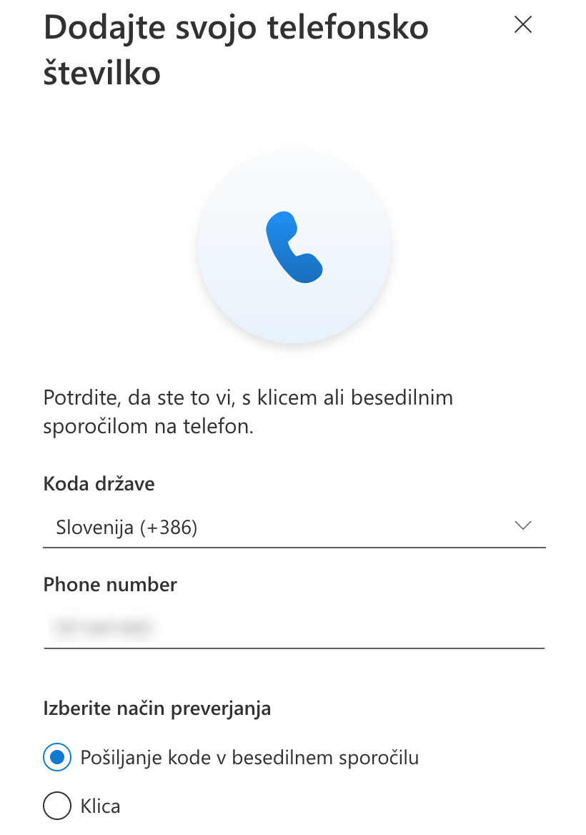 Telefon SMS